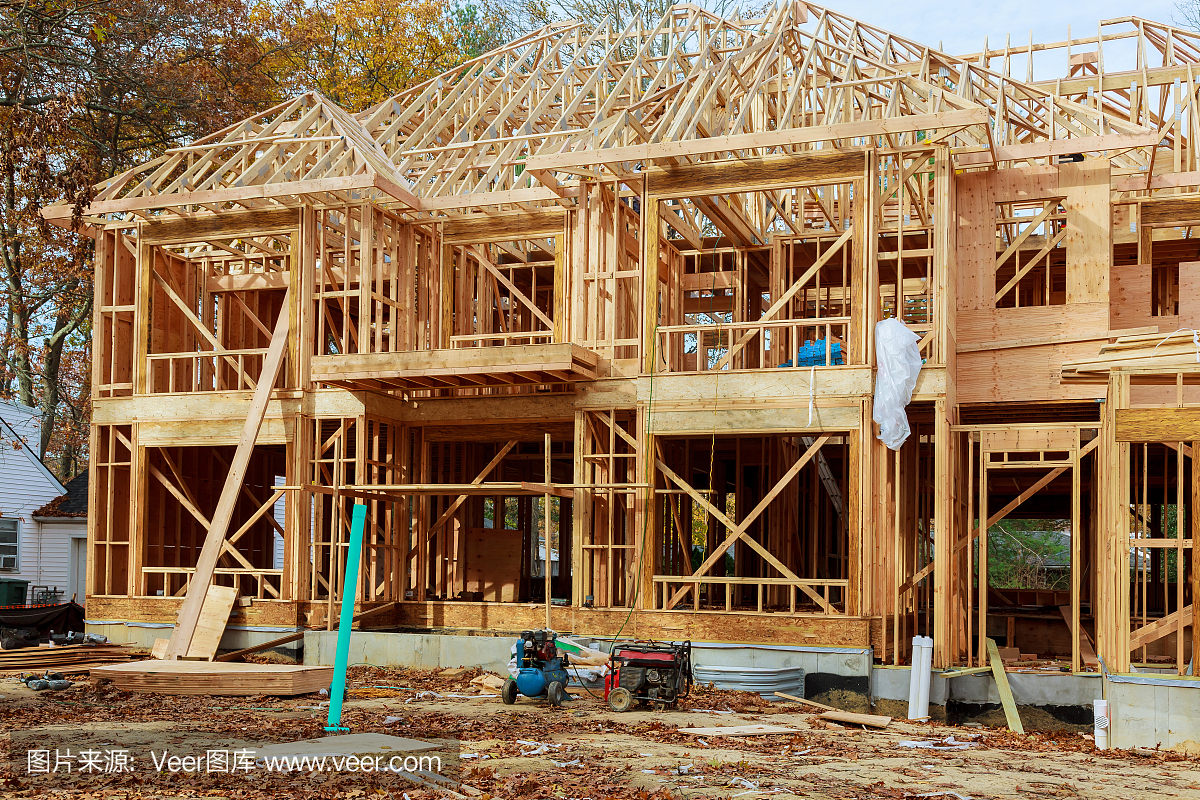 单户住宅建设-建造一个新的木结构房屋