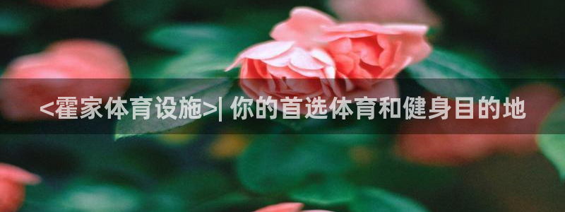 意昂3开户：<霍家体育设施>| 你的首选体育和健身目