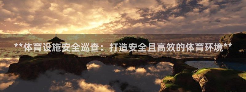 意昂3官方：**体育设施安全巡查：打造安全且高效的体