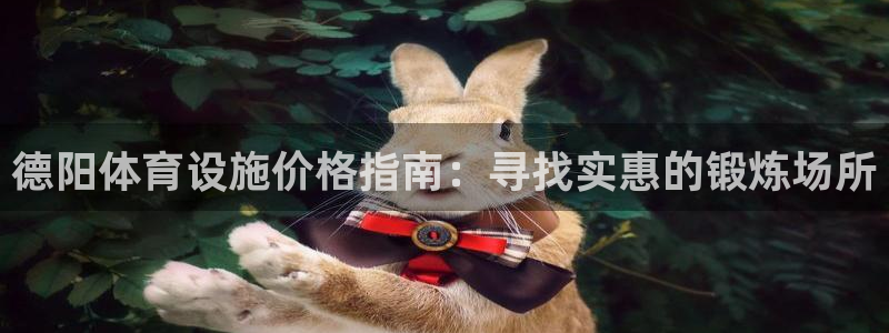 意昂3娱乐首页网站大全：德阳体育设施价格指南：寻找实惠的锻炼