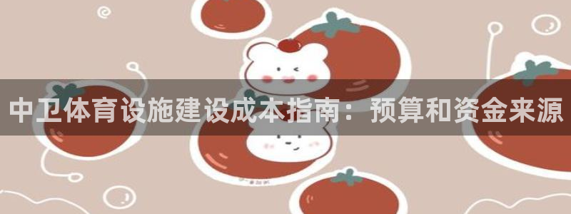 意昂3娱乐是那个系列的台子：中卫体育设施建设成本指南