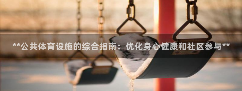 意昂3神州：**公共体育设施的综合指南：优化身心健康和社区参
