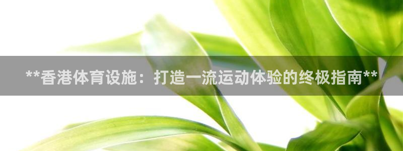 海南意昂体育3发展怎么样：**香港体育设施：打造一流