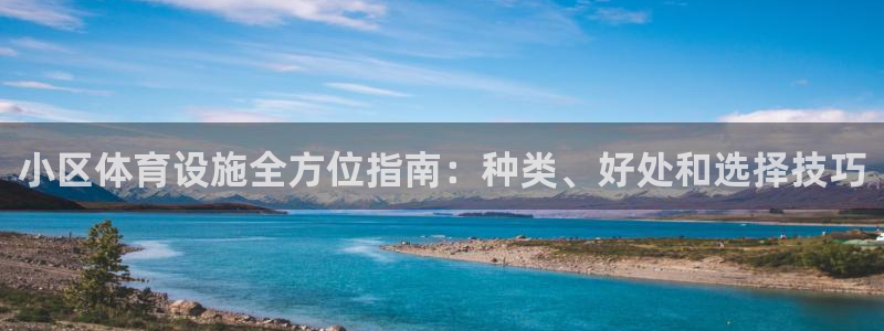 意昂体育3招商电话号码是多少号：小区体育设施全方位指南：种类