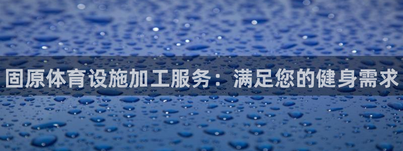 意昂体育3招商：固原体育设施加工服务：满足您的健身需求 